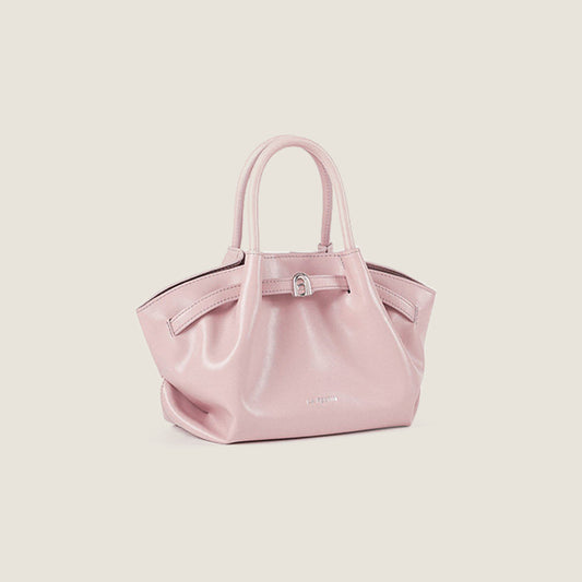 Pleated Trapeze Mini Bag