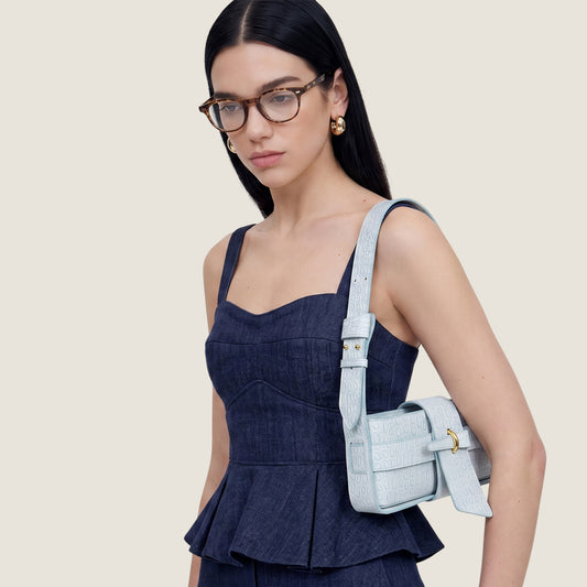 Croco Baguette Bag