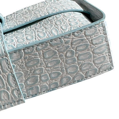 Croco Baguette Bag