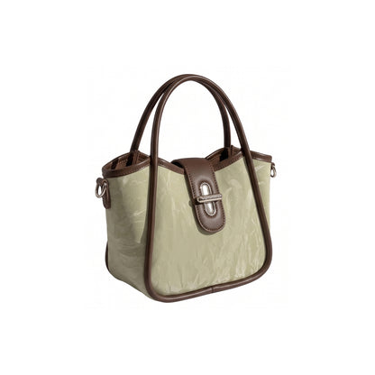 Frame Turn Lock Tote Bag