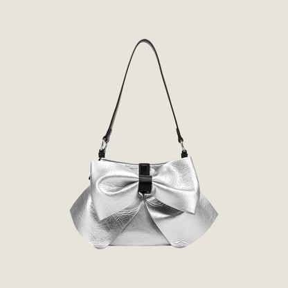 Oversized Bow Hobo Bag