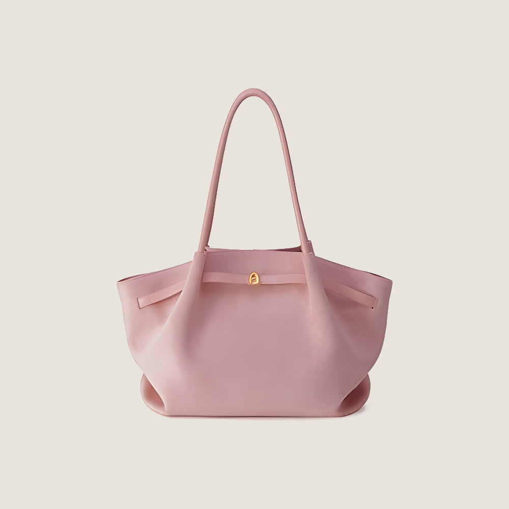 Pleats Trapeze Large Bag