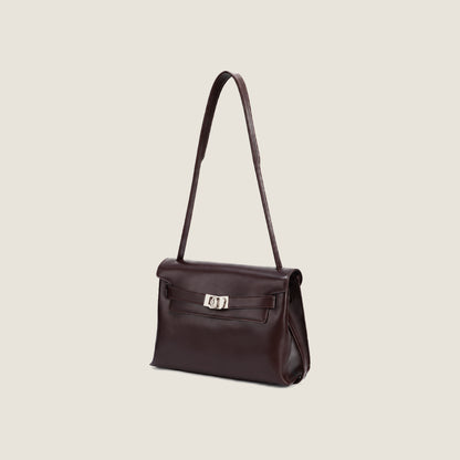 Belted Small Satchel Bag
