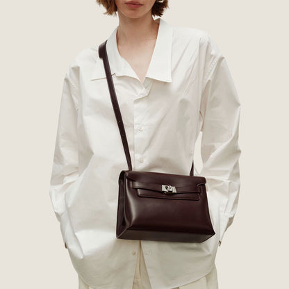 Belted Small Satchel Bag