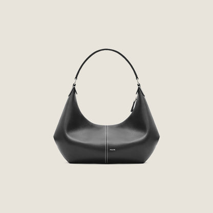 Curve Stitch Hobo Bag