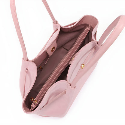 Pleats Trapeze Large Bag