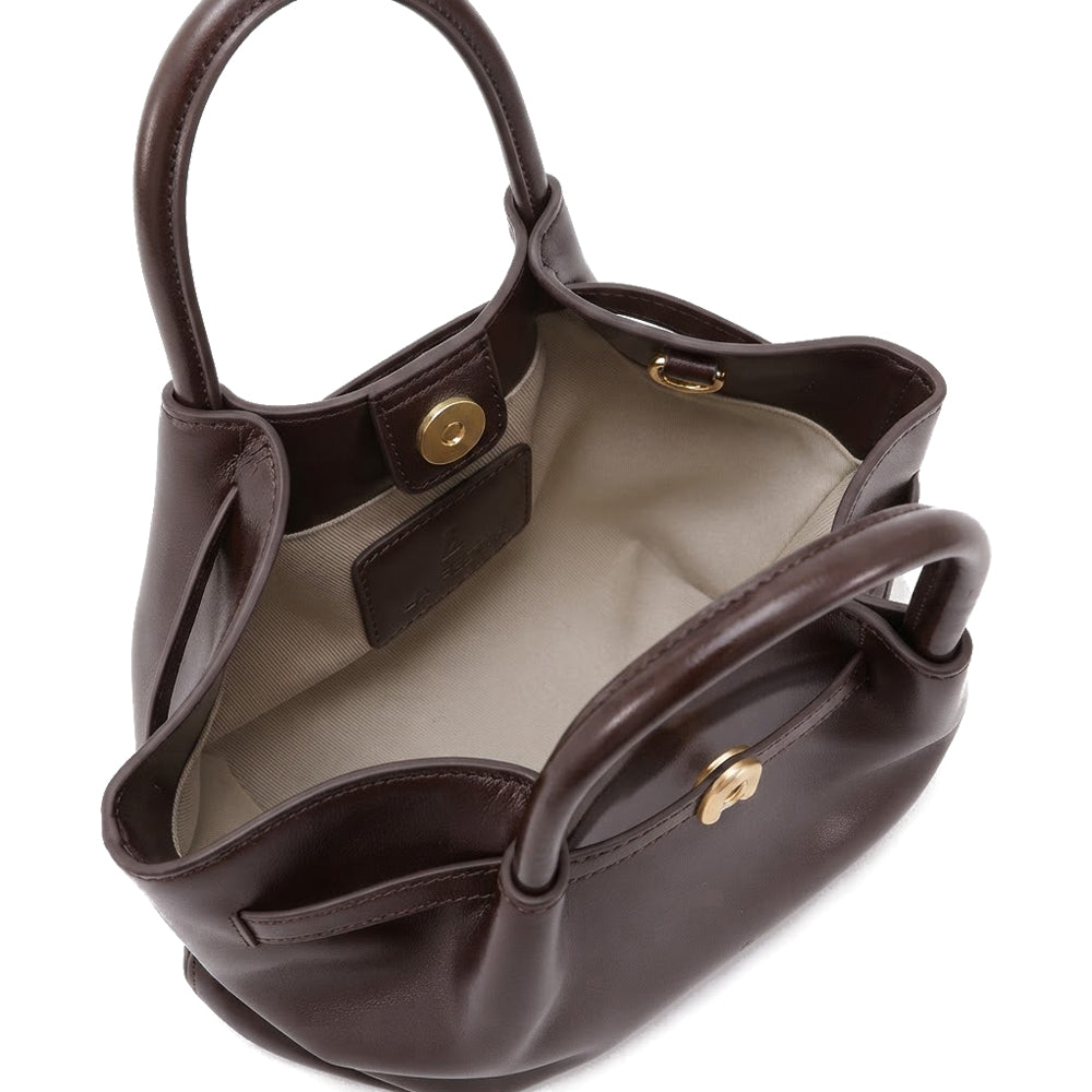 Pleated Trapeze Mini Bag