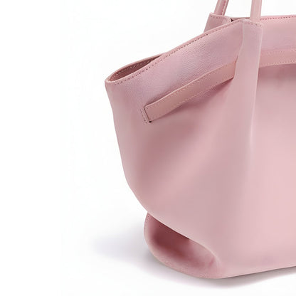 Pleats Trapeze Large Bag