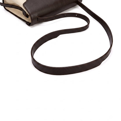Belted Large Satchel Bag