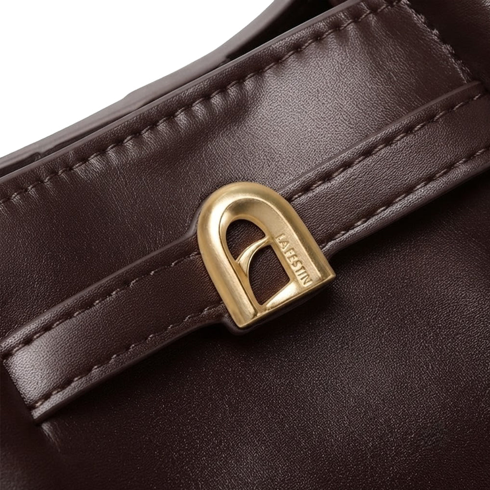 Pleated Trapeze Mini Bag