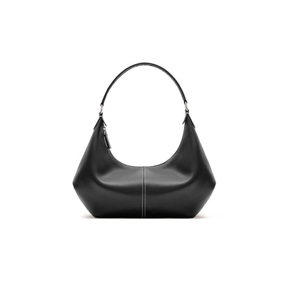 Curve Stitch Hobo Bag