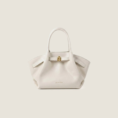 Pleated Trapeze Mini Bag