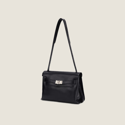 Belted Small Satchel Bag