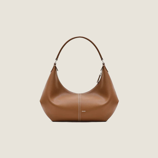 Curve Stitch Hobo Bag