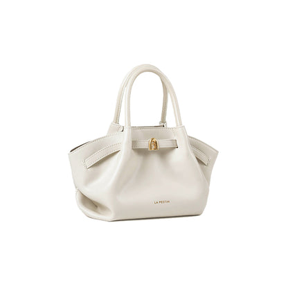 Pleated Trapeze Mini Bag