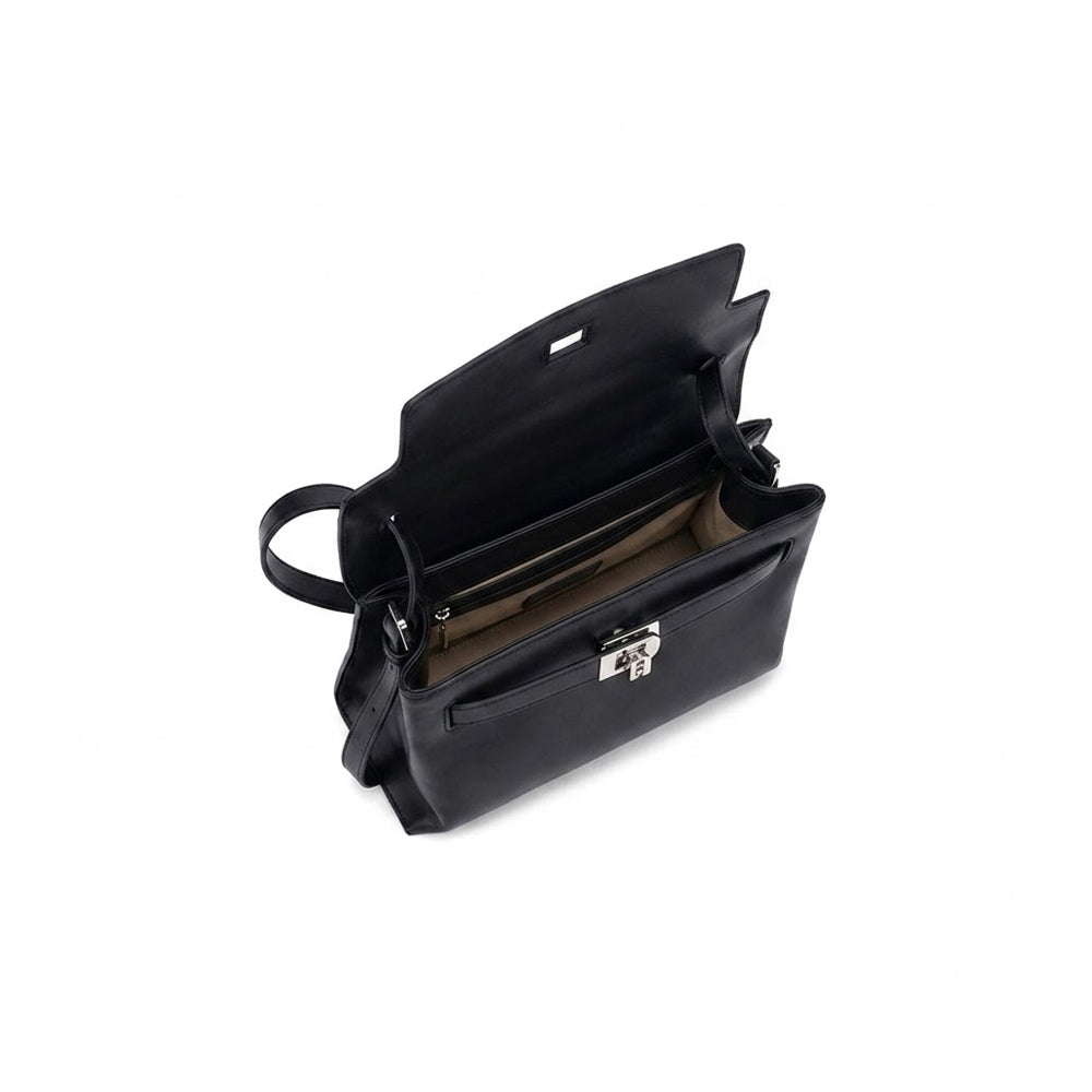 Belted Small Satchel Bag