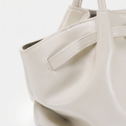 Pleated Trapeze Mini Bag