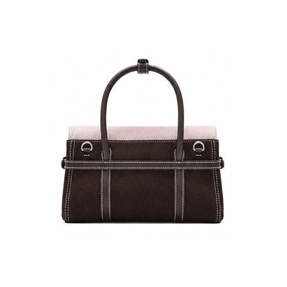 Two-Tone Harness Satchel Bag