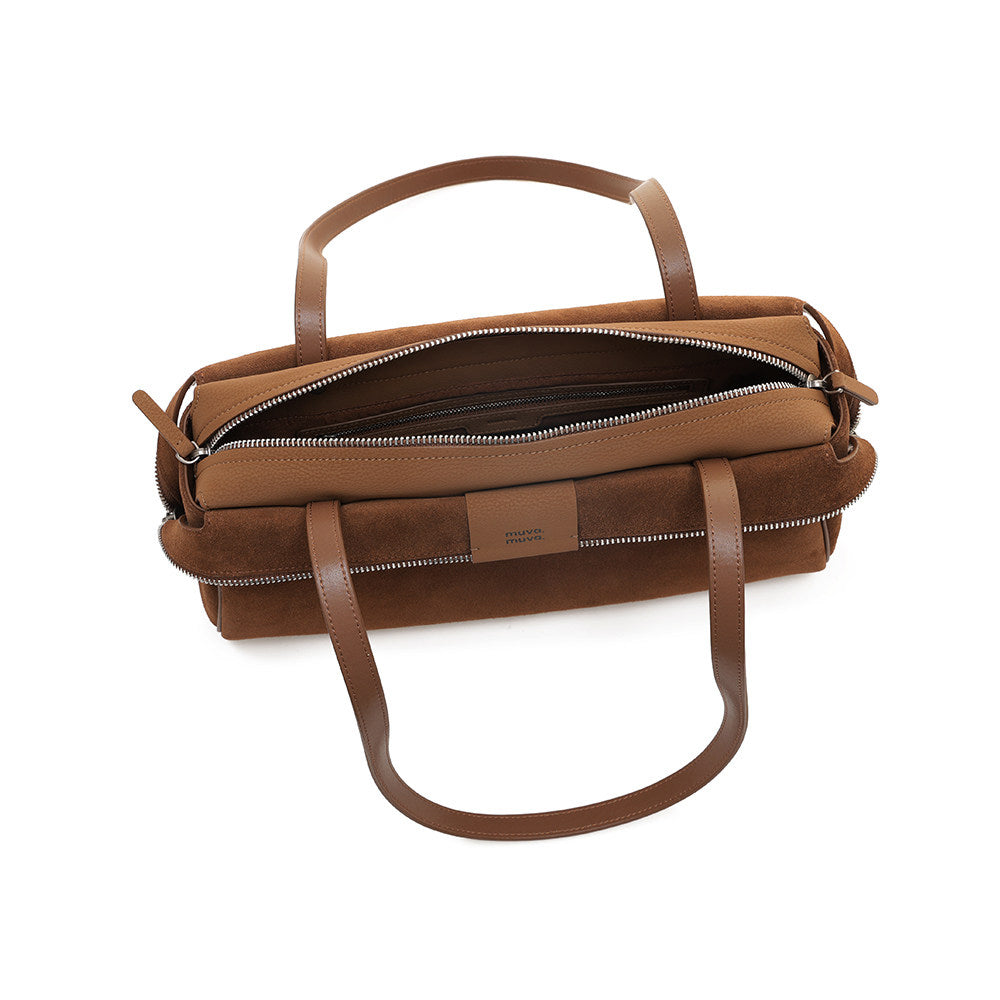 Layered Boston Large Bag
