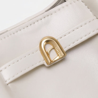 Pleated Trapeze Mini Bag
