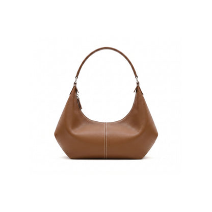 Curve Stitch Hobo Bag
