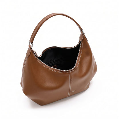 Curve Stitch Hobo Bag