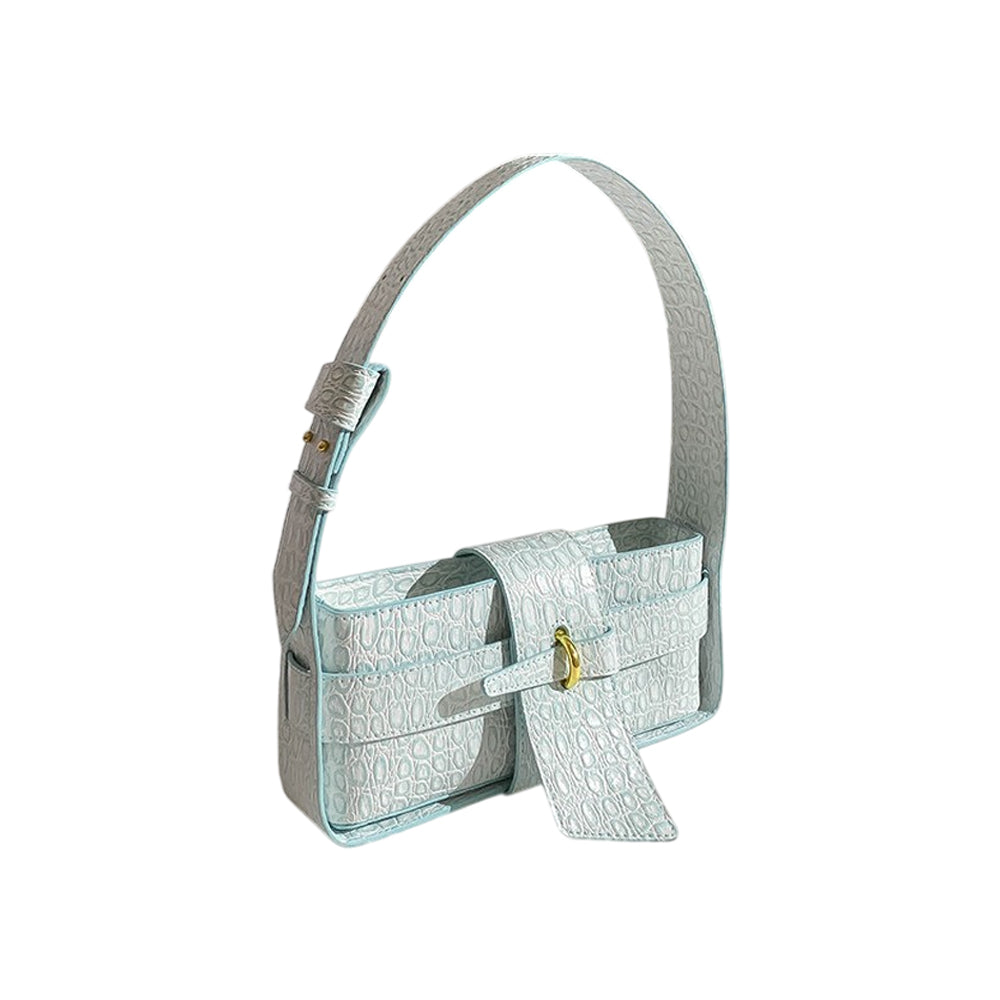 Croco Baguette Bag
