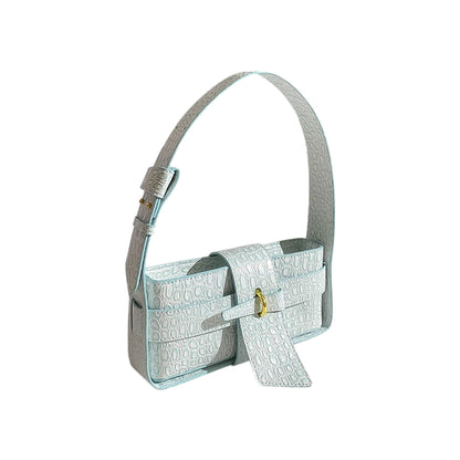 Croco Baguette Bag