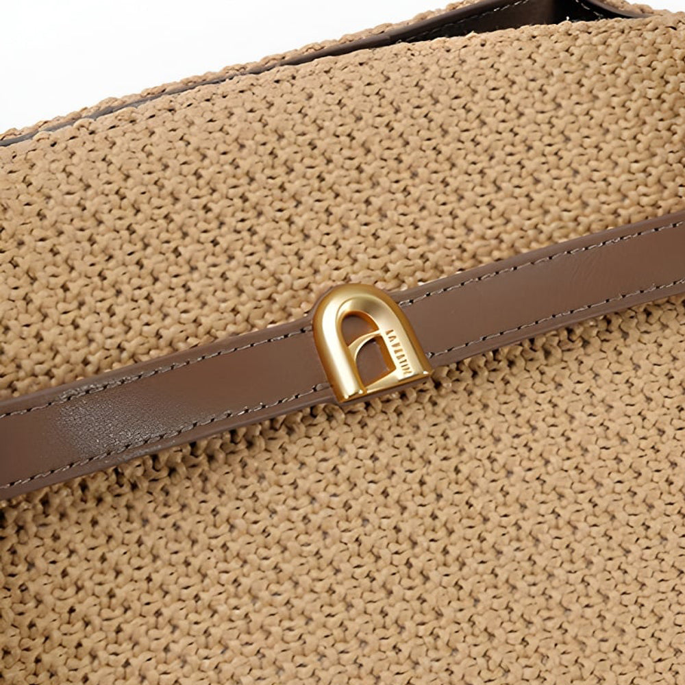 Pleats Trapeze Large Bag