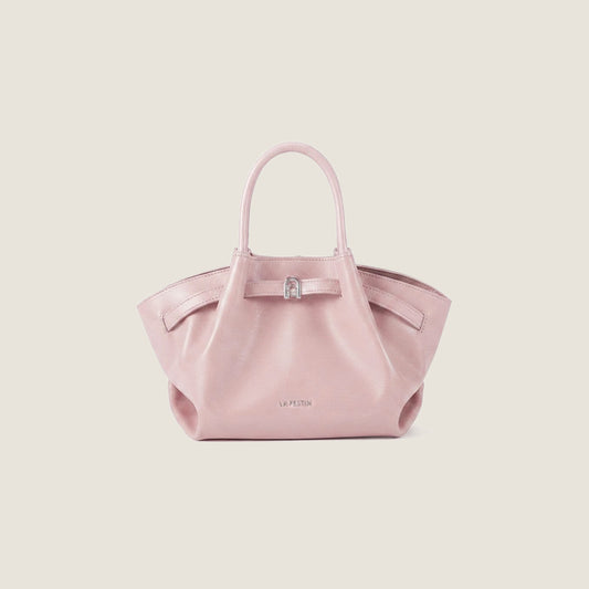 Pleated Trapeze Mini Bag