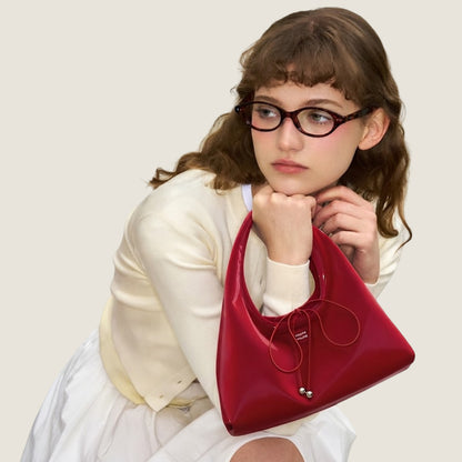 Triangle Ribbon Tote Bag
