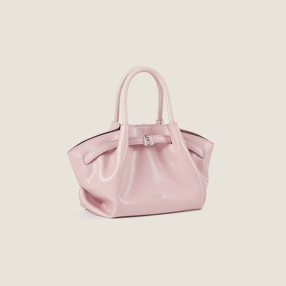 Pleated Trapeze Mini Bag