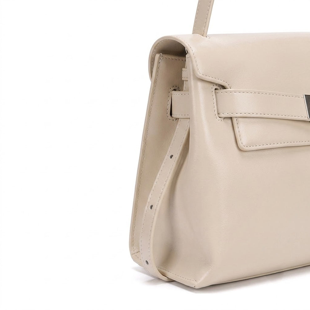 Belted Small Satchel Bag
