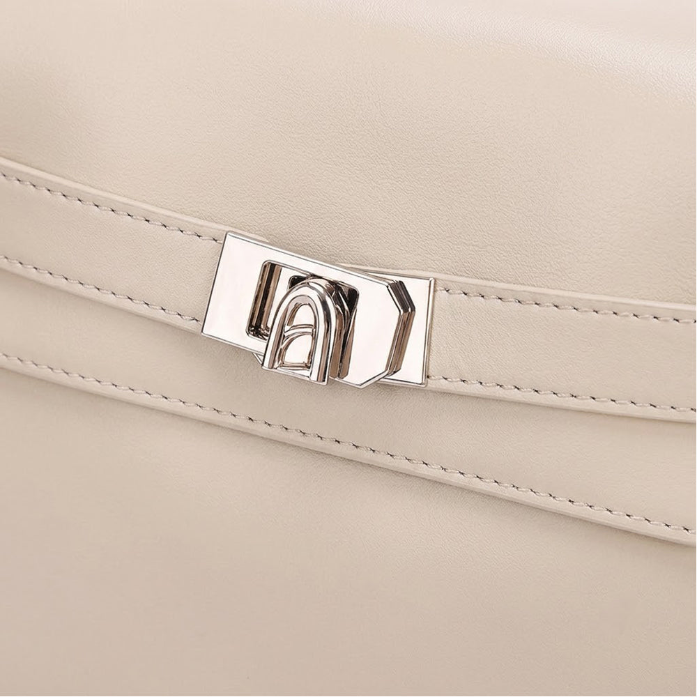 Belted Small Satchel Bag