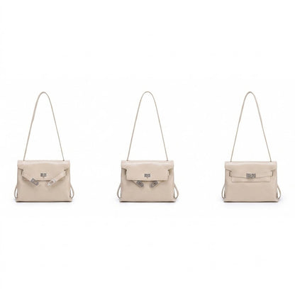 Belted Small Satchel Bag