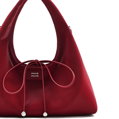 Triangle Ribbon Tote Bag