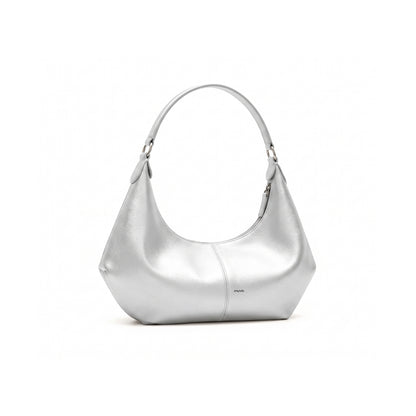 Curve Stitch Hobo Bag