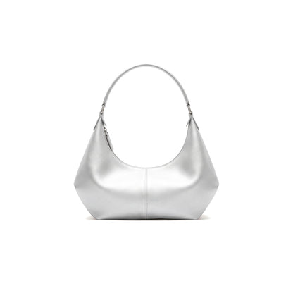Curve Stitch Hobo Bag