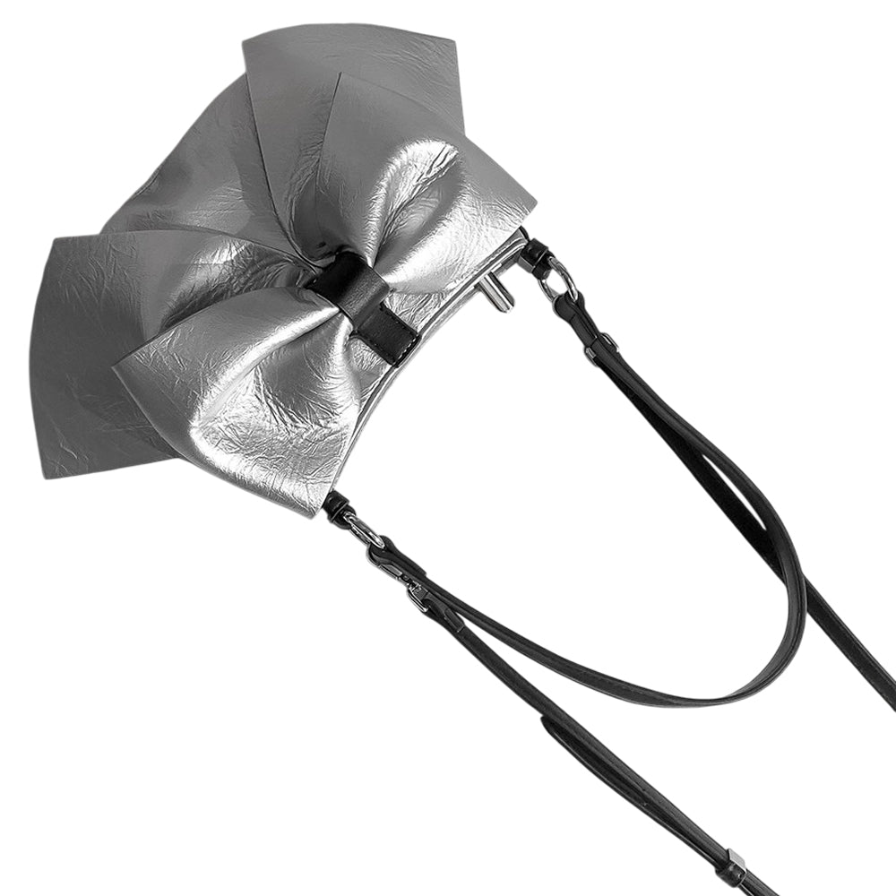 Oversized Bow Hobo Bag