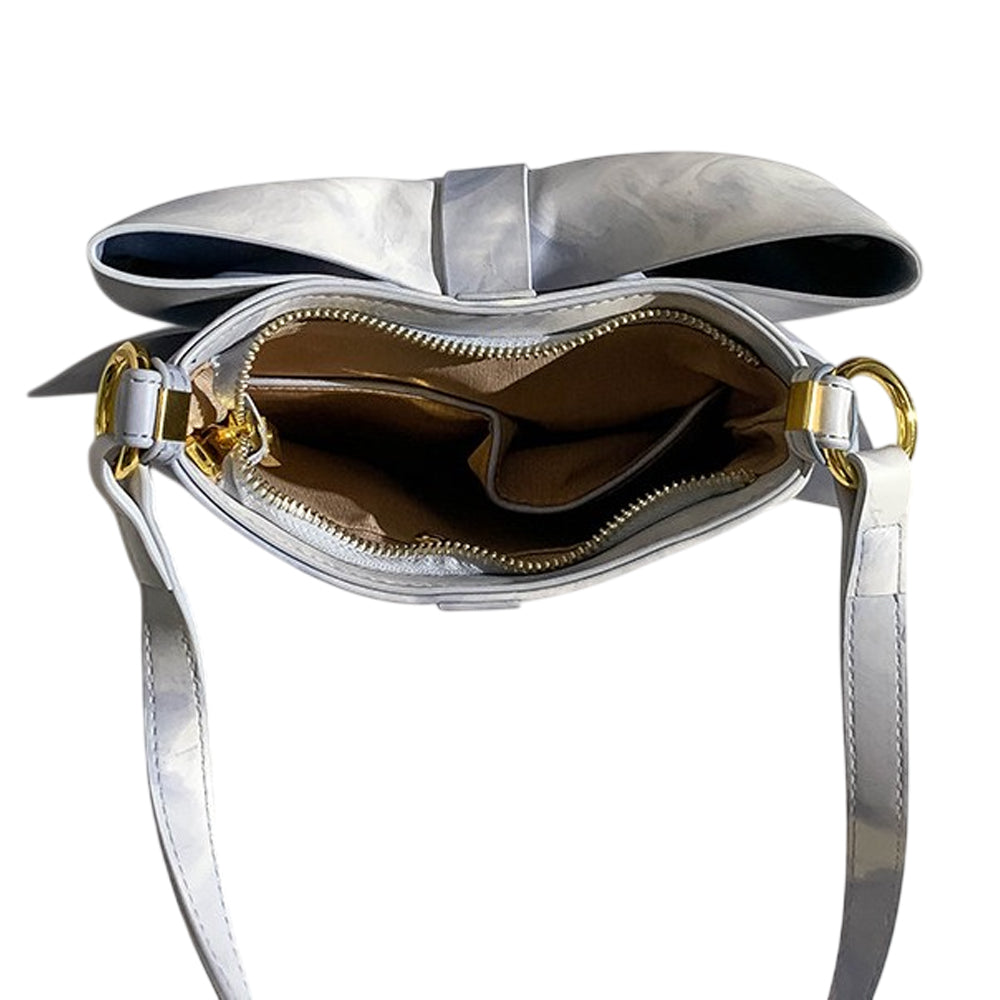 Oversized Bow Hobo Bag