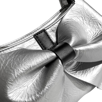 Oversized Bow Hobo Bag