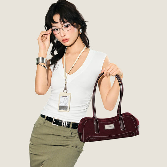 Stitch Baguette Bag