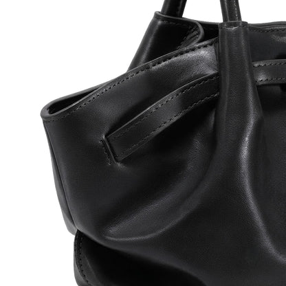 Pleated Trapeze Mini Bag