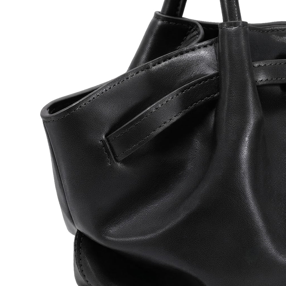Pleated Trapeze Mini Bag