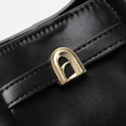 Pleated Trapeze Mini Bag
