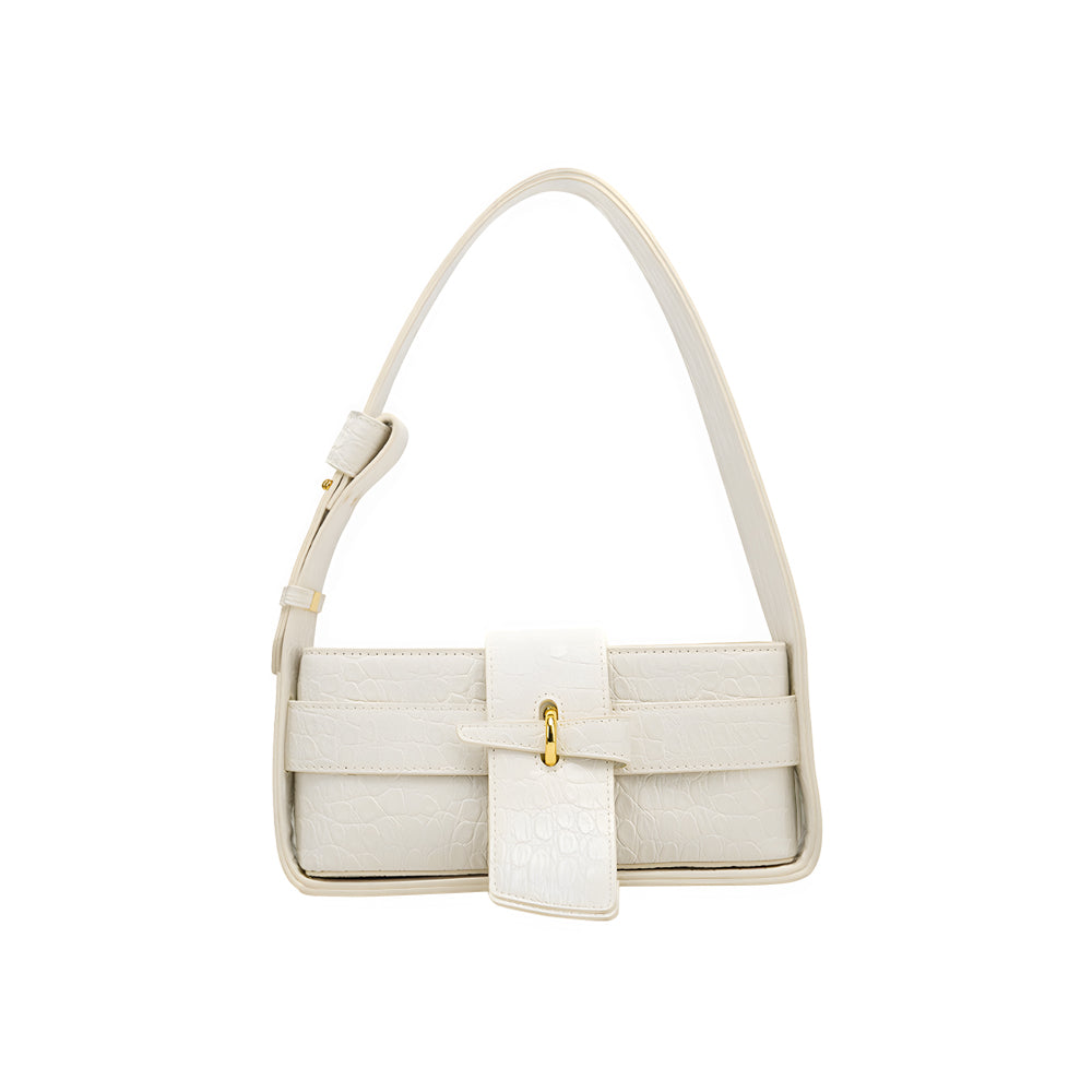 Croco Baguette Bag