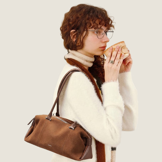 Butterfly Large Boston Bag