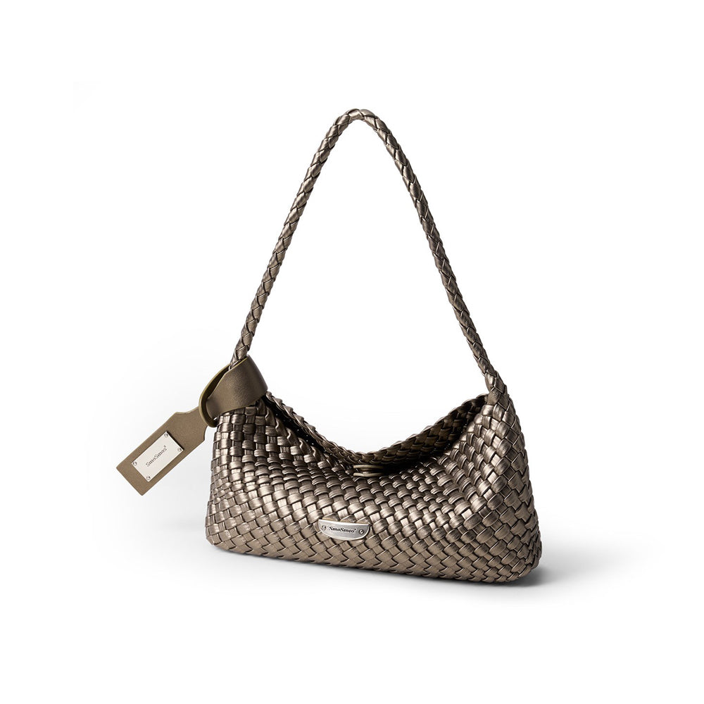 Woven Leather Bag