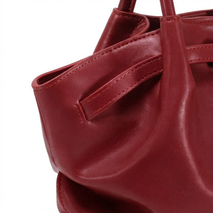 Pleated Trapeze Mini Bag