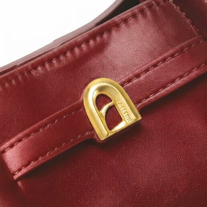 Pleated Trapeze Mini Bag